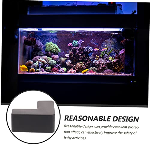 6pcs Fish Tank Corner Guards Soft Bumpers for Desk Aquarium Safety Easy to Install Protects Boys and Girls from Edges