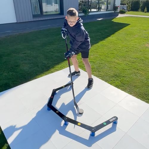 Hockey Revolution Lightweight Stickhandling Training Aid, Equipment for Puck Control, Reaction Time and Coordination - style: MY ENEMY