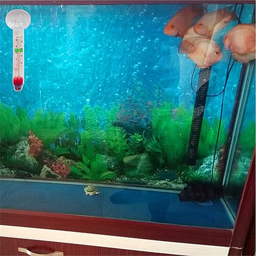 Liquid-in-Glass Aquarium Measure Temp Meter Tools Floating Water Temperature Meter - style: A#