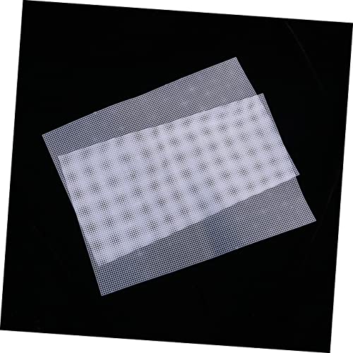BESPORTBLE 5PCS Multi Purpose Plastic Mesh Grid Sheet for DIY Projects Cuttable Fish Tank Mesh Panel Sturdy and Flexible Crafting Material White - color: White