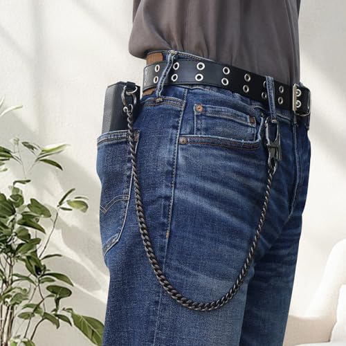 Ahiller Heavy Duty Key Wallet Chains for Men Biker - color: Bronze-yk-1p