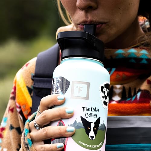 IRON °FLASK 32 oz Wide Mouth Water Bottle with 3 Lids - color: Cashmere Cream