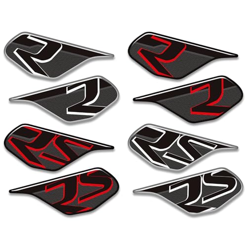 Motorcycle 3D Tank Pad Compatible with Triumph Street Triple Daytona 675 765R RS Stickers Gas Kit Knee Fish Bone Tank Pad Decals Fit for 675 765 R RS Stickers Decals Tank Protection Waterproof (A-25) - color: A-25