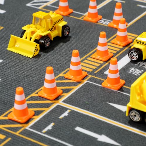 30/60/100 Pack Mini Traffic Cones, 1 Inch Tiny Construction Cones