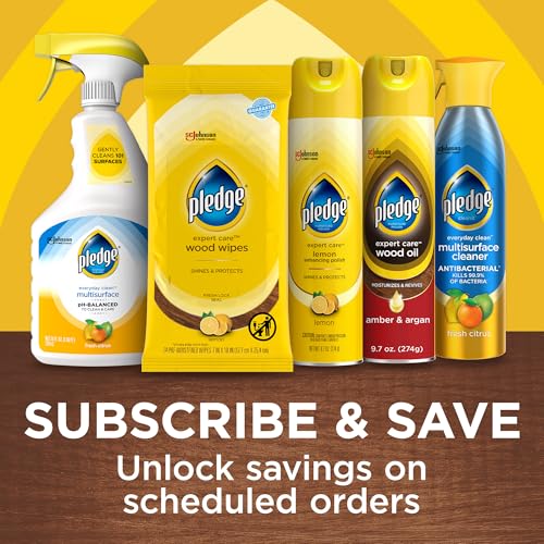 Pledge Antibacterial Multisurface Cleaner Spray, Fresh Citrus, 9.7 oz, 1 pk - size: 9.7 Fl Oz (Pack of 1)