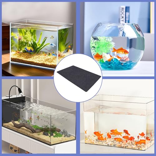 Aquarium Leveling Mat,Under Fish Tank Mat——Soft Absorbent Material,Anti-Slip and Waterproof Backing,Cushion the Friction Between the Fish Tank and the Table,Washable (24 x 36 Inch) - size: 24 x 36 Inch