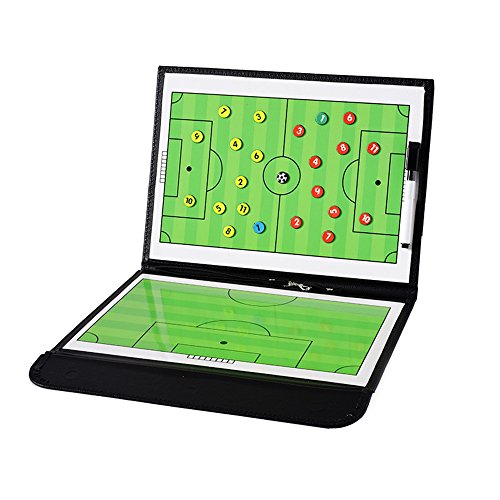 Pure Vie Portable Magnetic Soccer Coaching Board Football Tactics Clipboard - color: 20.86'' X 12.20''
