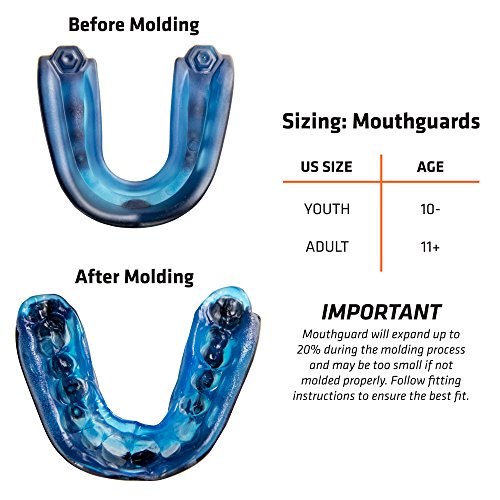 Under Armour Gameday Pro Mouth Guard - color: Black, size: Youth