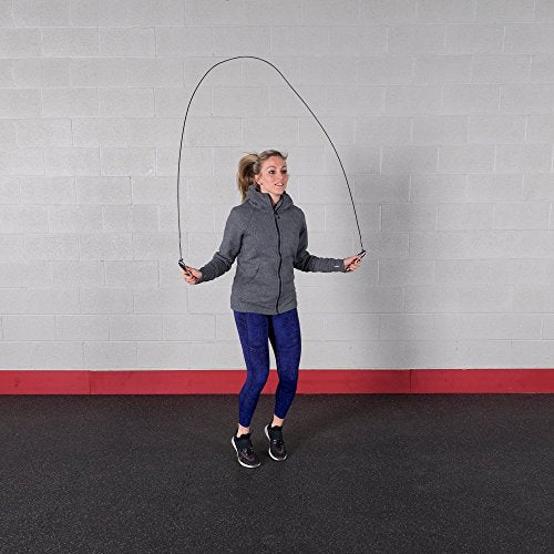 Body-Solid Tools Ultra Speed Jump Rope - Adjustable, Non-Kink, High Intensity Workout Equipment for Home Gym, Boxing, and Exercise - Ideal for Men & Women