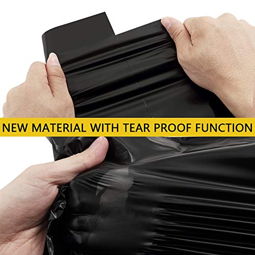 UCGOU Poly Mailers 24x24 Inch Black 50 Pack Extra Large Shipping Bags Strong Thick Mailing Envelopes Self Seal Adhesive Waterproof and Tear Proof Shipping Bags for Clothes - color: Black, size: 24x24" 50PC