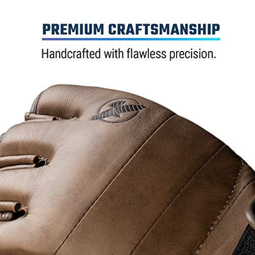 Hayabusa T3 LX Leather 4oz MMA Fight Gloves for Men & Women - size: Medium