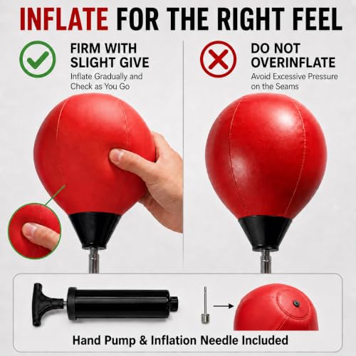 Replacement Punching Bag with Universal Adapter for Most Stands, 2 Sizes