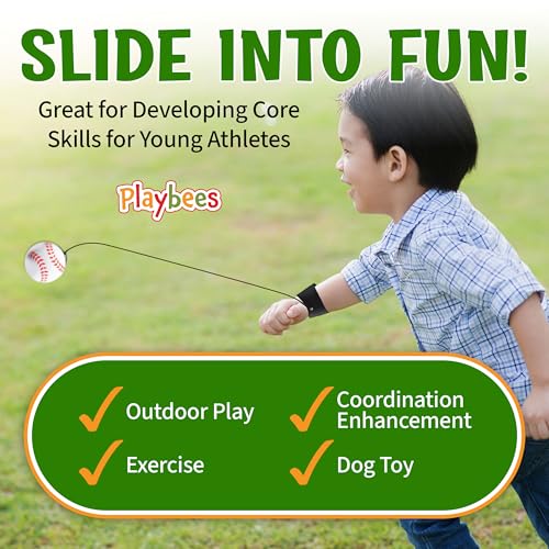 Wrist Return Baseballs for Kids, Birthday Gift & Skill Trainer, 6 Pack - style: 6 Pack