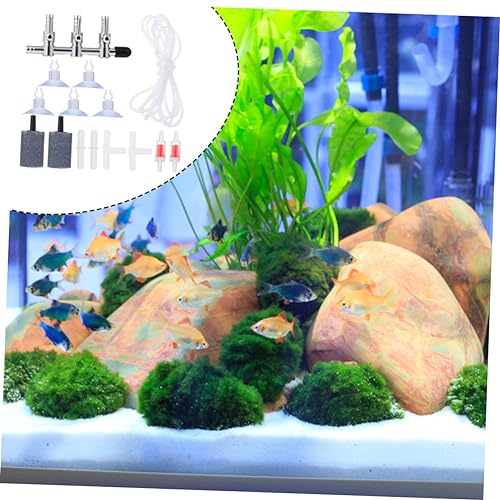 Cabilock Aquarium Air Pump Accessories Connection Tube Connector Gasket Kit for Fish Tank