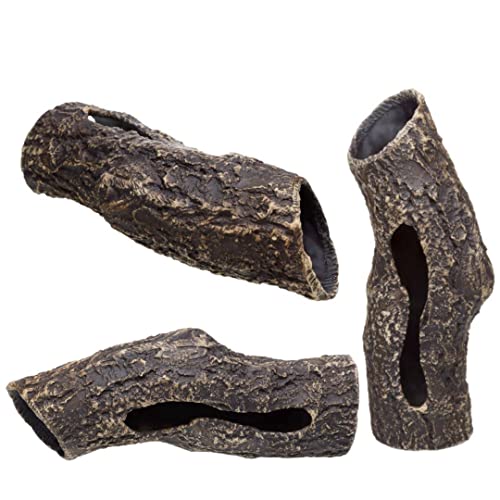 Large Pleco Cave Breeding Ceramic Decorations Fish Tank Aquarium (1 pcs Scape Log)