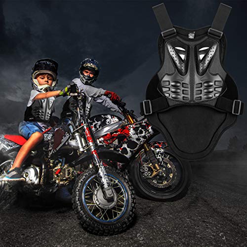 Webetop ATV Chest Protector Adult Motorcycle Vests for Men Dirt Bike Mountain Bike Off-Road Racing Adult M - size: M for height 4.92'-5.42'