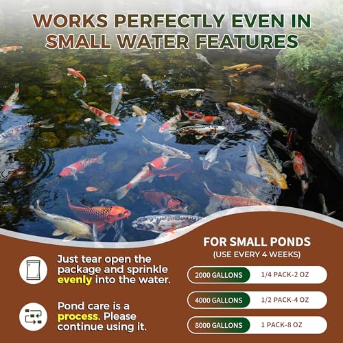 Dr.Raifya’s Muck Reducer 6 LB – Natural Pond Sludge & Odor Treatment, All-in-One Enhanced Cleaning Power in Ponds & Lakes, Beneficial Bacteria Safe for Fish, Pets & Wildlife, Treats Up to 48,000 Sq Ft