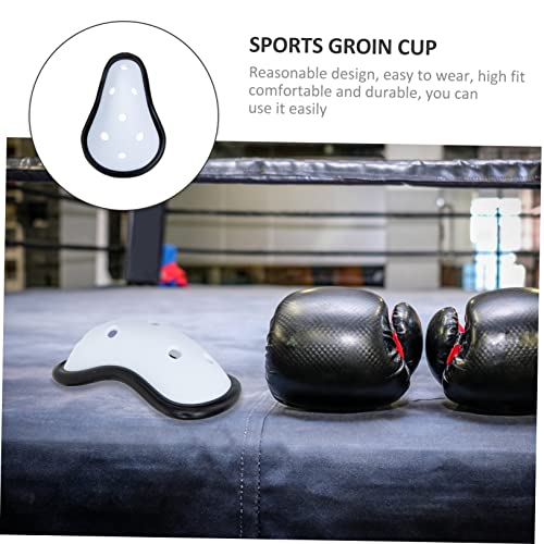 3pcs Boxing Groin Protector Cup PP Guard for Daily Exercise