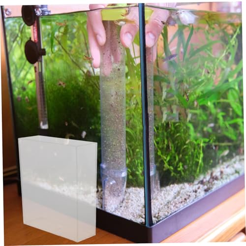 UPKOCH Small Betta Fish Bowl Observation Box Portable Betta Tank for Fish Breeding for Aquarium Hatching