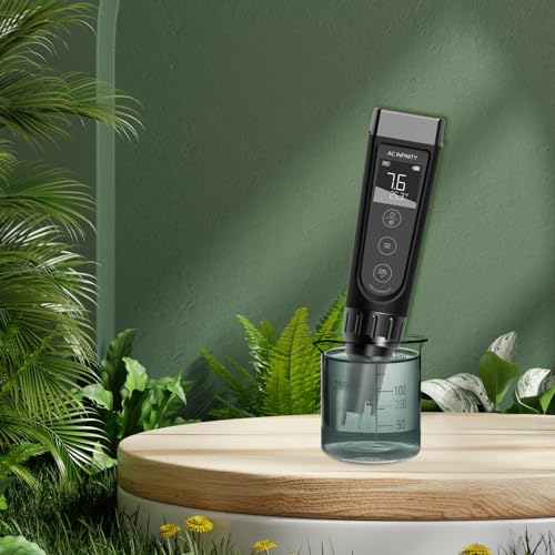 AC Infinity Hydroponic Meter PRO Kit, High Precision Digital pH Pen with ±0.01 pH Accuracy and Interchangeable Probe, All-in-One Temp Salinity EC TDS pH Meter, Water Hydroponic Gardens Aquariums Pools - size: Hydroponic Meter PRO Kit