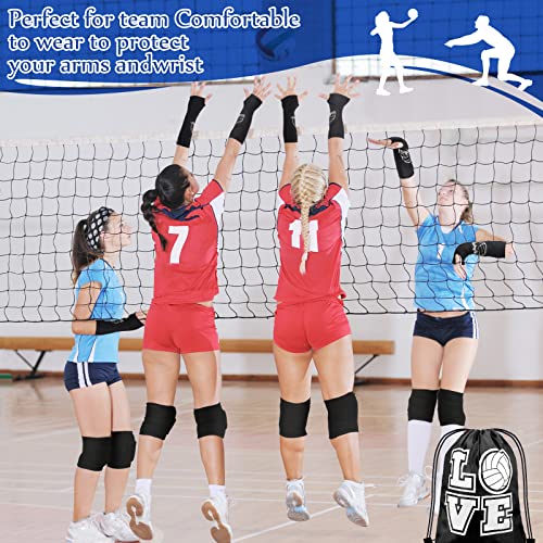Yinder 4 Pcs Volleyball Accessories - color: Black, size: Small