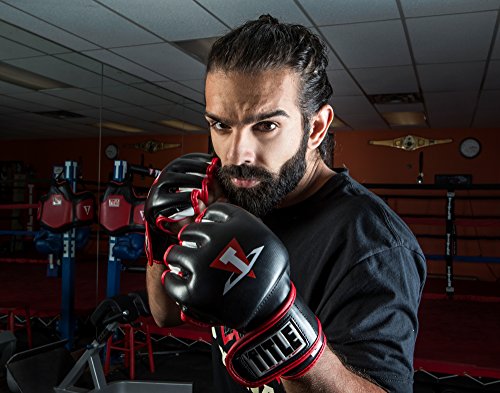 Title Conflict MMA Pro Fight Gloves - Boxing Gloves, Boxing Gloves Men, Boxing Gloves Women, MMA Gloves, Muay Thai Gloves, MMA Gloves Men, Kickboxing Gloves, Boxing Equipment, MMA Pro Fight Glove - size: Large