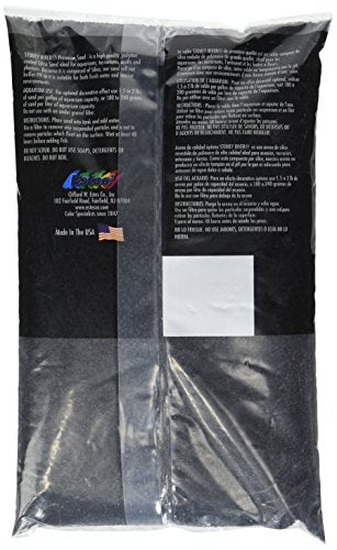 Estes Gravel Products AES06606 Este Marine Sand Black for Aquarium, 5-Pound