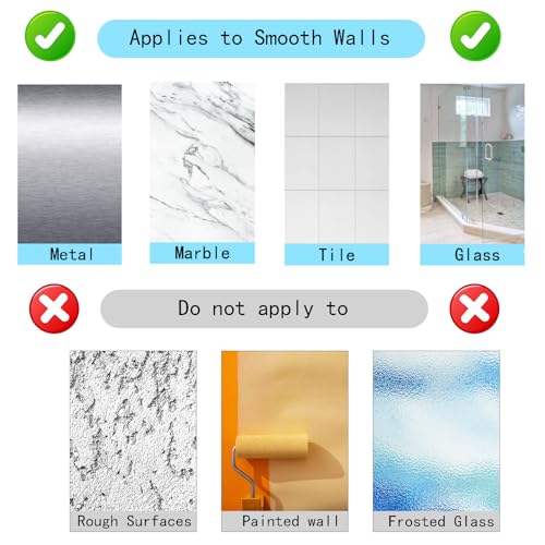 8 Pack Magnifying Mirror Suction Cups - Strong Replacement Suction Cups for Makeup Mirror, Secure Grip for Glass, Tile, and Smooth Surfaces, Sturdy Clear PVC Design
