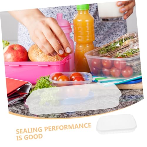 GALPADA 6pcs Food Storage Containers with Soft Lids, Non-stick Bottom Airtight Fridge Boxes for Bacon, Fish, and Cheese Preservation, Reusable Refrigerator Organizer Set for Cold Food