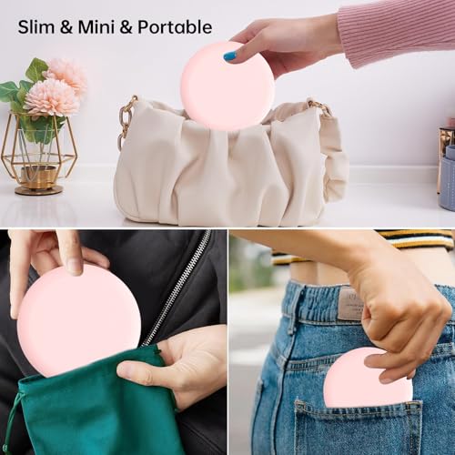 Retainer Case, Slim Aligner Case for Invisalign with Tool Kit - color: Pink
