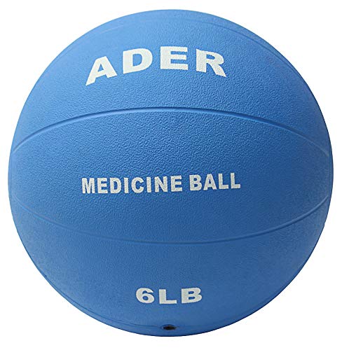 Ader Rubber Medicine Ball 2,4,6,8,10,12,15,18,20,25LB - color: 6LB