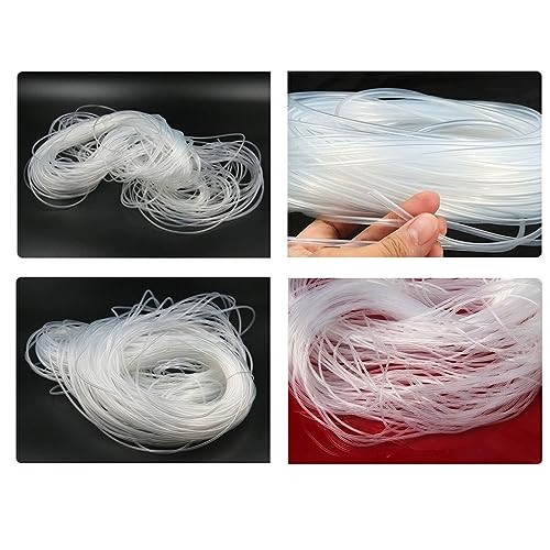 Silicone Capillary Tube, 0.5mm1mm2mm3mm Food Grade Hose Silicone Rubber Tube, 10m Long Thin Tube Protection Sleeve (Color : 5 * 6mm, Size : 10m)