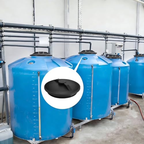 8" Threaded Vented Lid and Ring Replacement for Sprayers and Agricultural Tanks Chemical-Resistant Secure Leak-Free Fit Tank Accessories