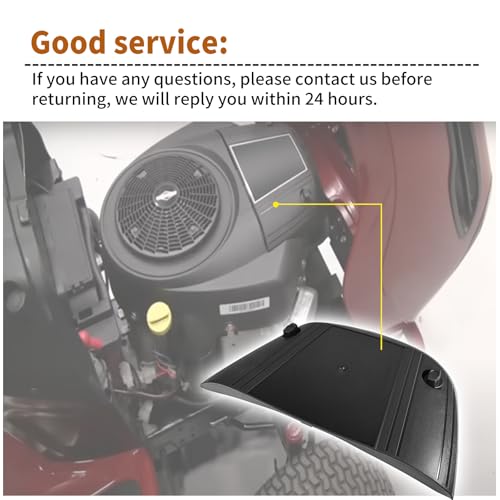 795120 Air Cleaner Cover Compatible With B & S Lawnmower Air Filter Cap, Lawnmower Air Cleaner Protector Repalcement Old #792289 Of Most 407000, 40H000, 40G000, 49S877 & 44S977 Serise Model Engines