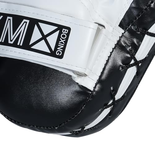 YMX BOXING Professional Boxing Focus Pads - Durable MMA Training Mitts for Punching, Kickboxing, and Martial Arts - Ideal for Coaches and Fighters