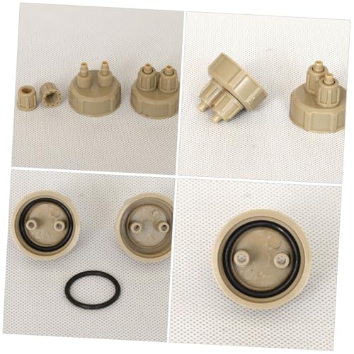 ORFOFE 4Pcs Portable DIY Bottle Caps for Aquarium Lightweight Replacement Lids Easy to Install for Carbonated Beverages for DIY Diffusers and Bottle Decor
