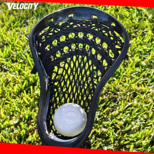 Velocity Lacrosse Balls - 1, 2, 3, 6, 12, 18, 24, 36, 60 and 120 Packs - for Practice, Official NFHS and College Approved Size - color: White, size: 12 Balls, style: Practice Ball