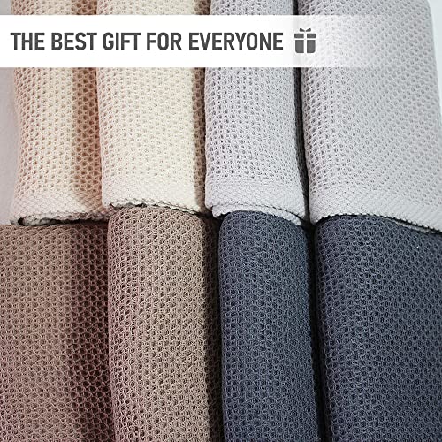 8 Pack Cotton Sports Towel, Gym Towel, Waffle Pattern - size: 8Pcs-4Colors