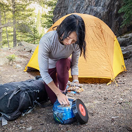 BearVault Canister for Backpacking. 4 Sizes: BV500, BV475, BV450, BV425. Bear-Resistant Food Container for Camping, Hiking, Fishing, Hunting, Bikepacking. BearVault is Bear Safe!