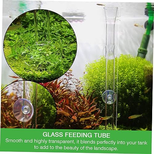 BESPORTBLE Shrimp Feeder Tube Feeding Tool Scale for Aquarium and Pets for Corals Shrimps and Guppies Medium Feeding
