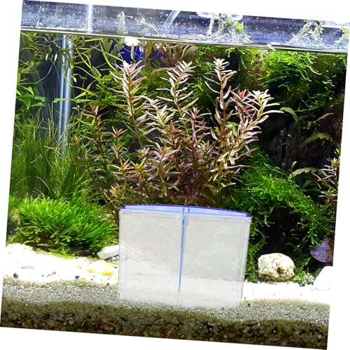 VANZACK Fish Breeding Box Transparent Isolation Tank for Fry and Adult Fish Temperature Control Incubator Durable Guppy Nursery with Easy Viewing for Aquariums
