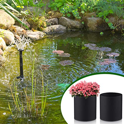 8 Pcs Aquatic Plant Pots for Pond, Pond Plant Baskets Heavy Duty Fabric Pots for Garden, Aquatic Plants, Bog Plants, Water Lily, Lotus, Flower(6 x 6 Inch)