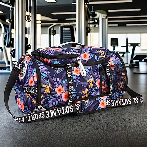 Gym Duffle Bag Backpack,4‑Way Waterproof with Shoe Compartment Travel Laptop - color: Orange