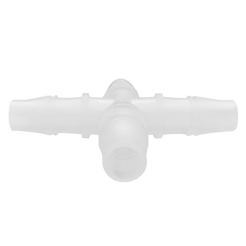 Plastic Hose Barb Fitting 3/8" Barbed Equal 4 Way Pipe Fittings Tube Adapter (Pack of 6)