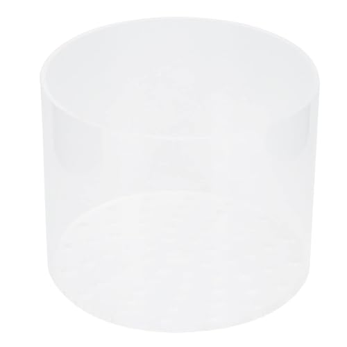 Acrylic Transparent Coral Feeder Cover, Shrimp Device for Aquarium Fish, Safe Coral Environment to Observe Coral Health (150mm)