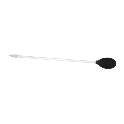 BESPORTBLE Fish Tank Water Changer Tool Coral Feeder for Aquarium Cleaning and Feeding Design for Safe Use Multi-Functional Aquarium Accessories - color: Black, size: 30X3.5CM