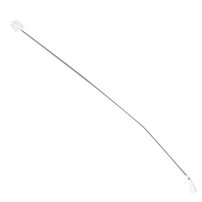 Aquarium Filter Brush, Double Ended Flexible Pipe Cleaning Spring Brush for Fish Tank Water Lines, Stainless Steel Tube Cleaner for Filters Pumps and Hoses (Small)