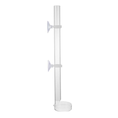 Shrimp Feeder Tube Aquarium Food Feeder with Sucker 40cm Fish Tank Feeding Tool for Aquarium and Shrimp Breeding