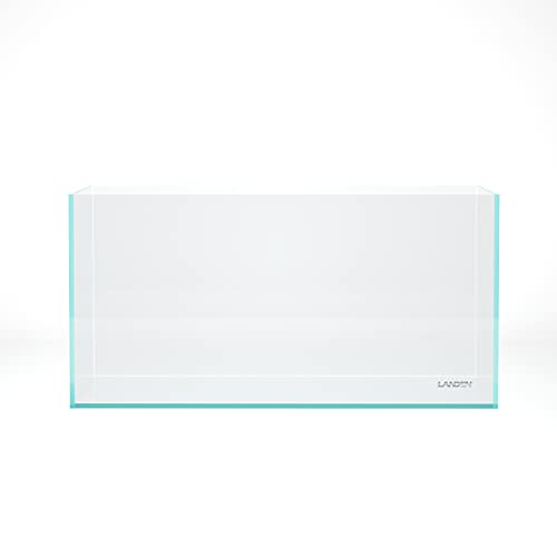 90P 44 Gallon Rimless Low Iron Aquarium Tank, W35.4 x D17.7 × H17.7in (90cm x 45cm x 45cm) 10mm Thickness with Black Nano Foam Leveling mat Included - size: 44Gal W35.4×D17.7×H17.7 in(90x45x45cm)
