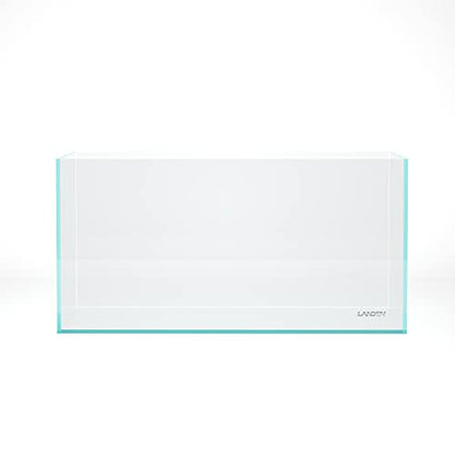 90P 44 Gallon Rimless Low Iron Aquarium Tank, W35.4 x D17.7 × H17.7in (90cm x 45cm x 45cm) 10mm Thickness with Black Nano Foam Leveling mat Included - size: 44Gal W35.4×D17.7×H17.7 in(90x45x45cm)